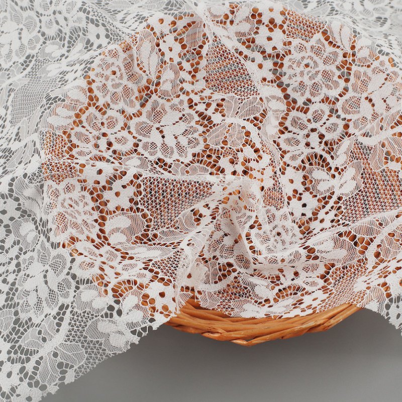 Lace Fabric Embroidered Fabric Dress Polyester for Women's Wear Wholes 6